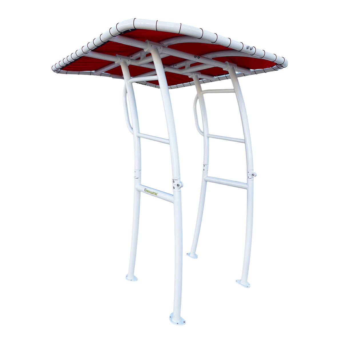 Fishmaster Pro T-Top blanc avec toile rouge foto 1