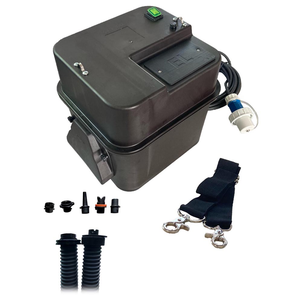 pompe à air électrique 230v - 3400l/min - 360 mbar