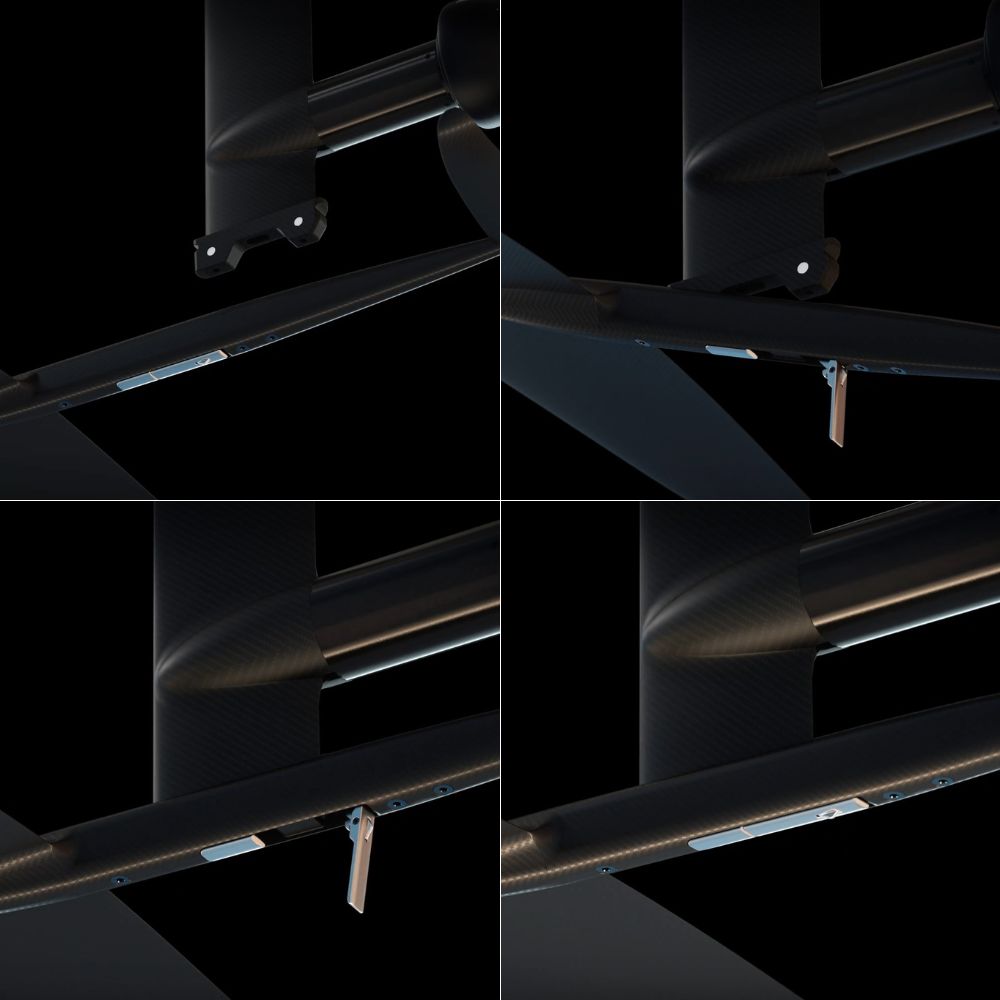 Lift 5 Sport 4'9 ensemble efoil carbon black 6