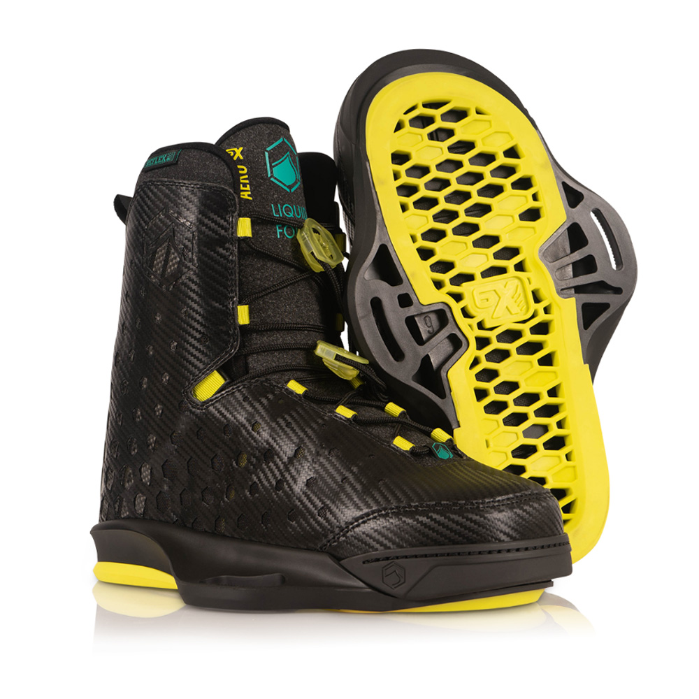 Liquid Force AERO 6X chausses de wakeboard noires foto 1