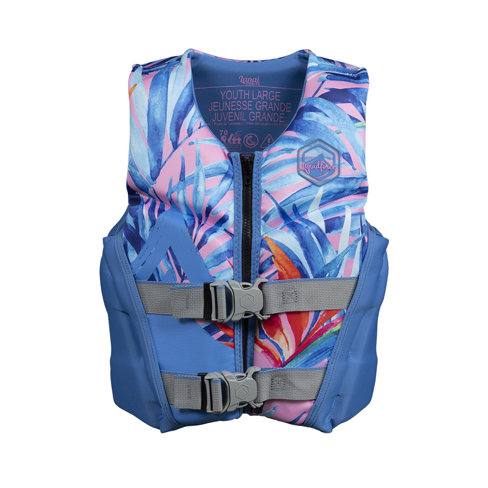 Liquid Force lanai youth girls gilet de sauvetage 50N enfant tropical foto 1