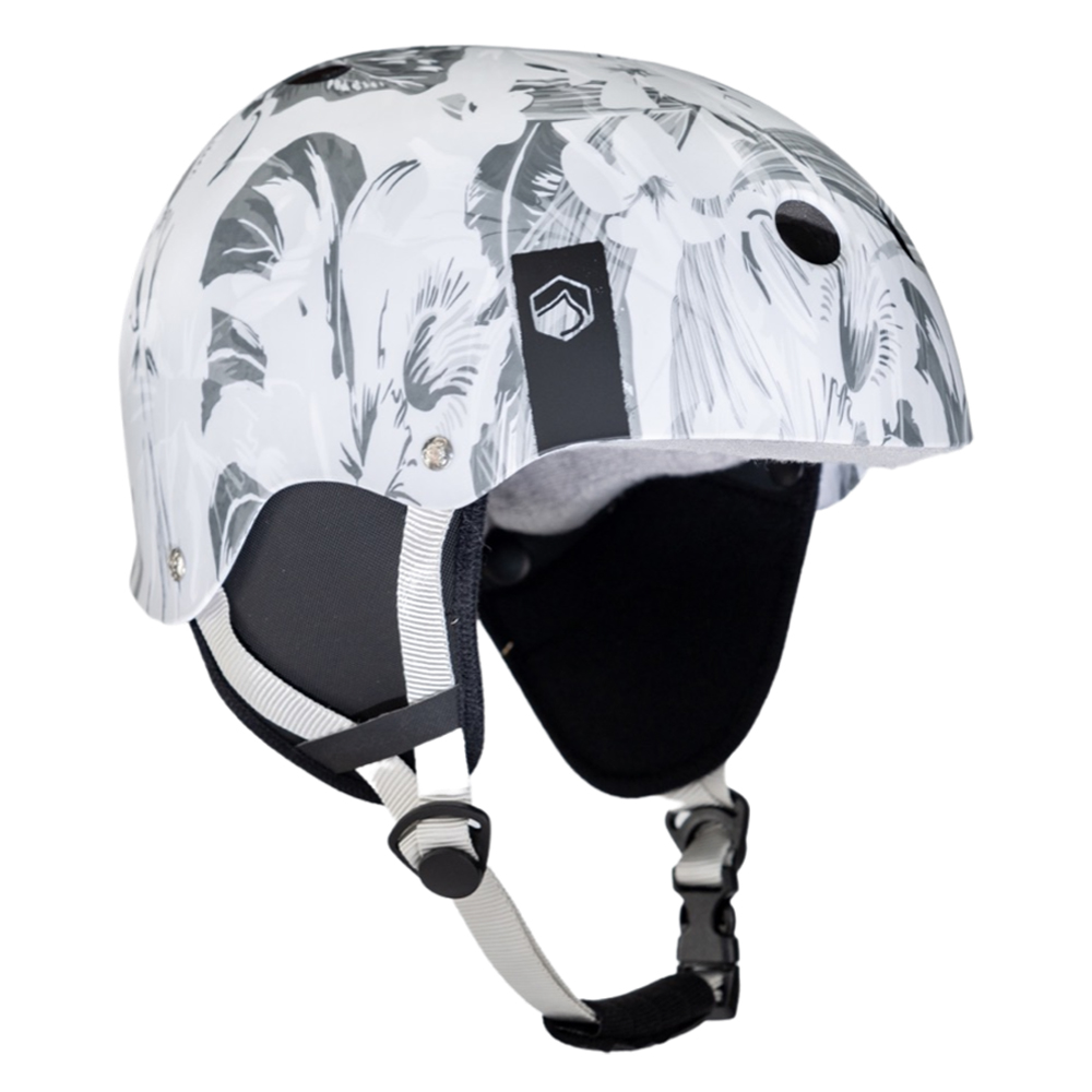Liquid Force Flash casque de sport nautique blanc avec oreillettes 4