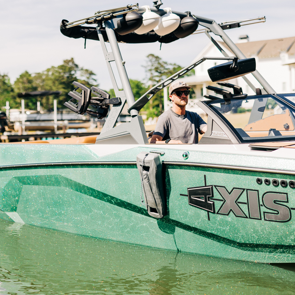 Liquid Force boat fender gris foncé 2