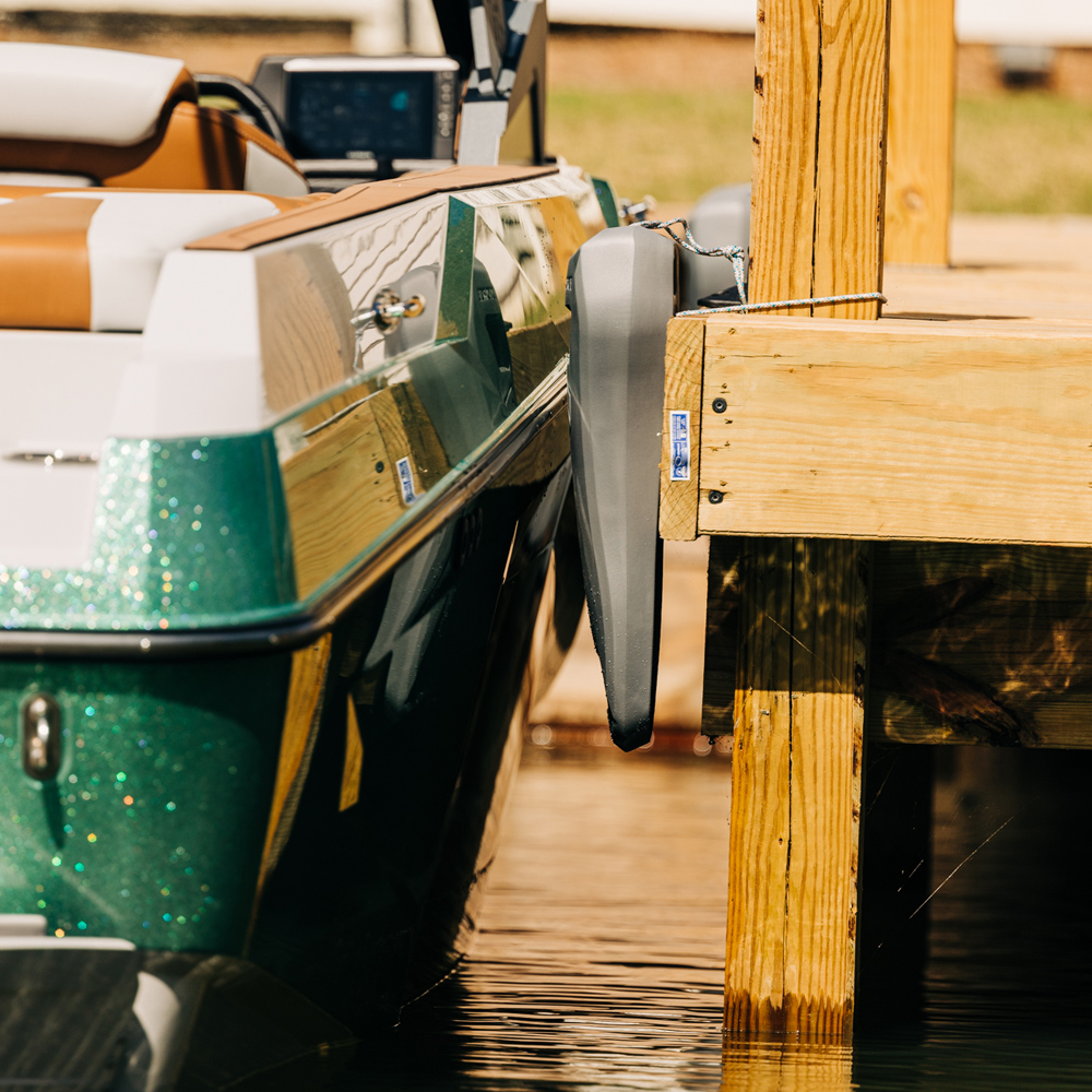 Liquid Force boat fender gris foncé 6