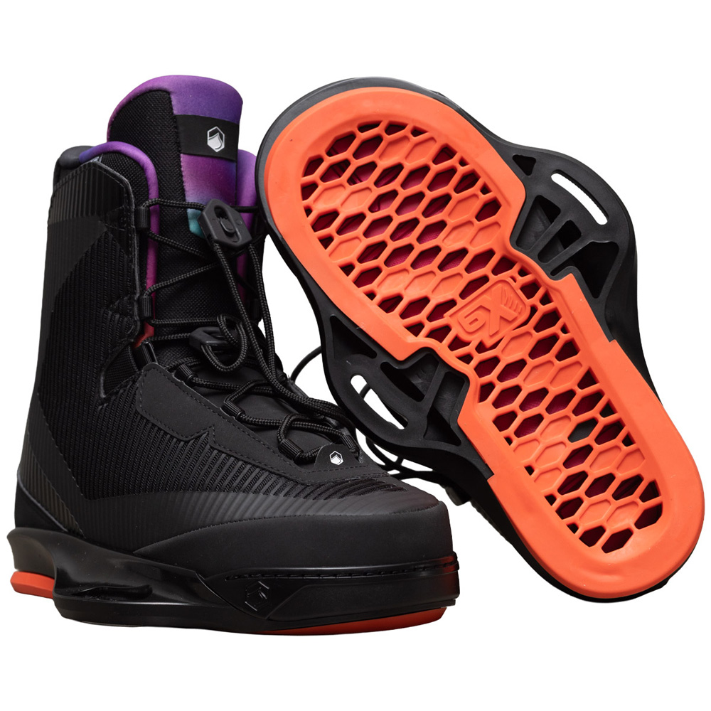 Liquid Force Vertex 6X chausses de wakeboard noires foto 1