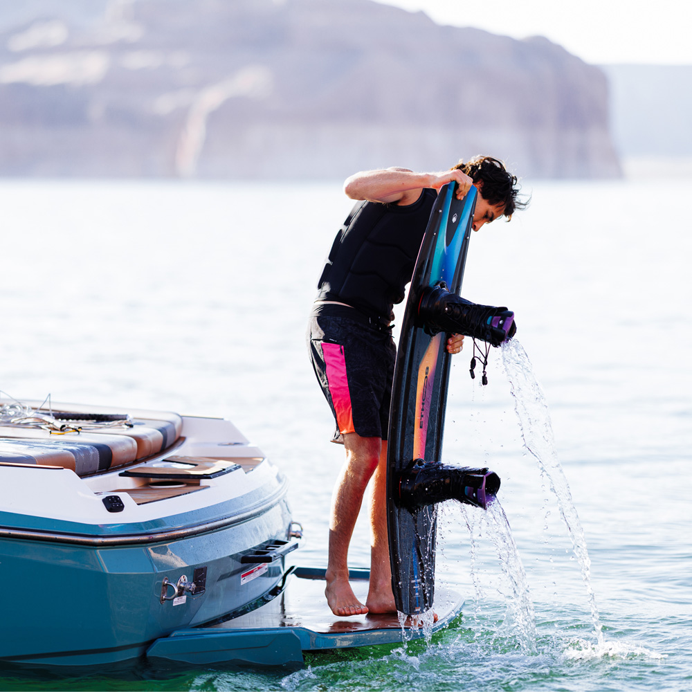 Liquid Force Vertex 6X chausses de wakeboard noires 6
