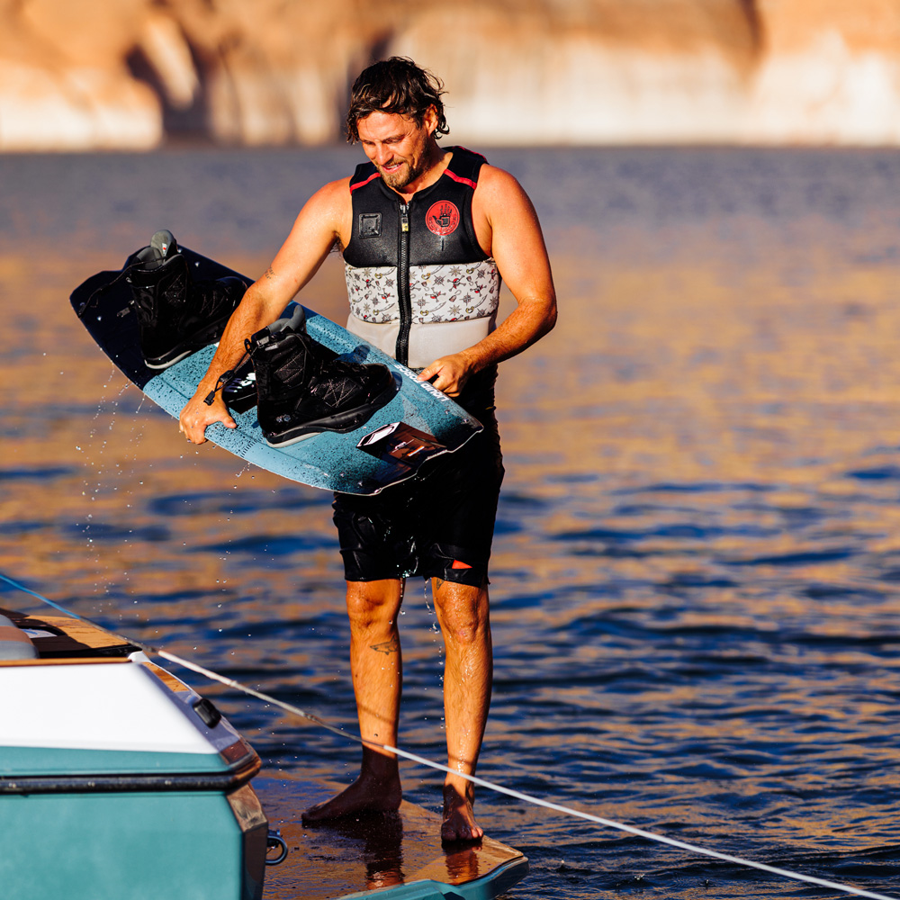 Liquid Force Rival 6X chausses de wakeboard noires 6