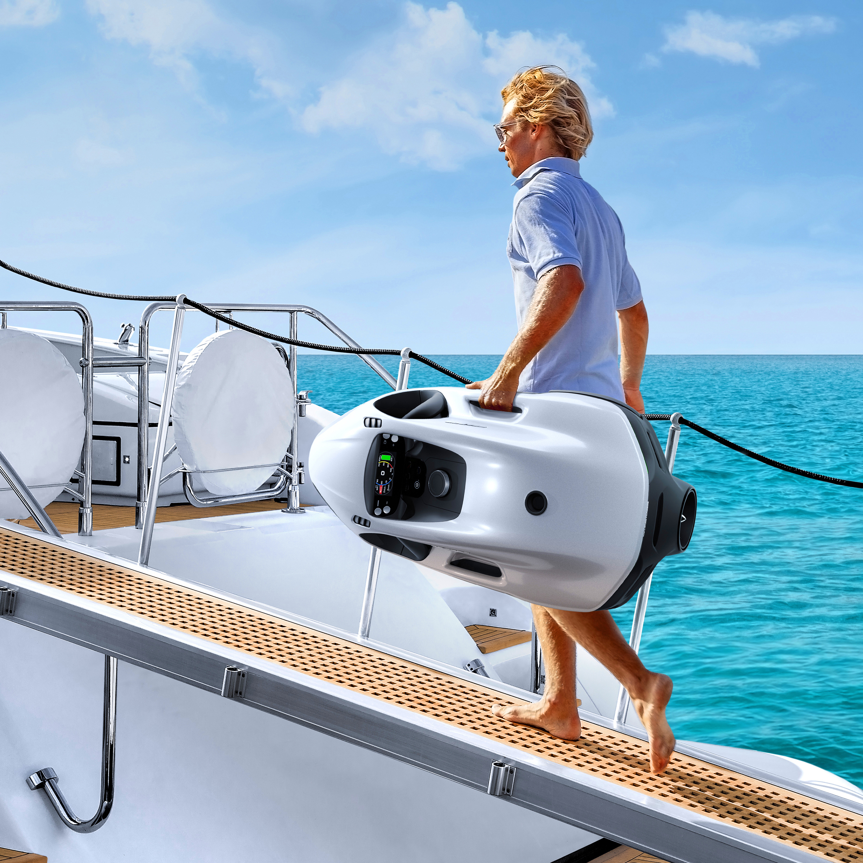 Seabob F9 Star White scooter sous-marin 4