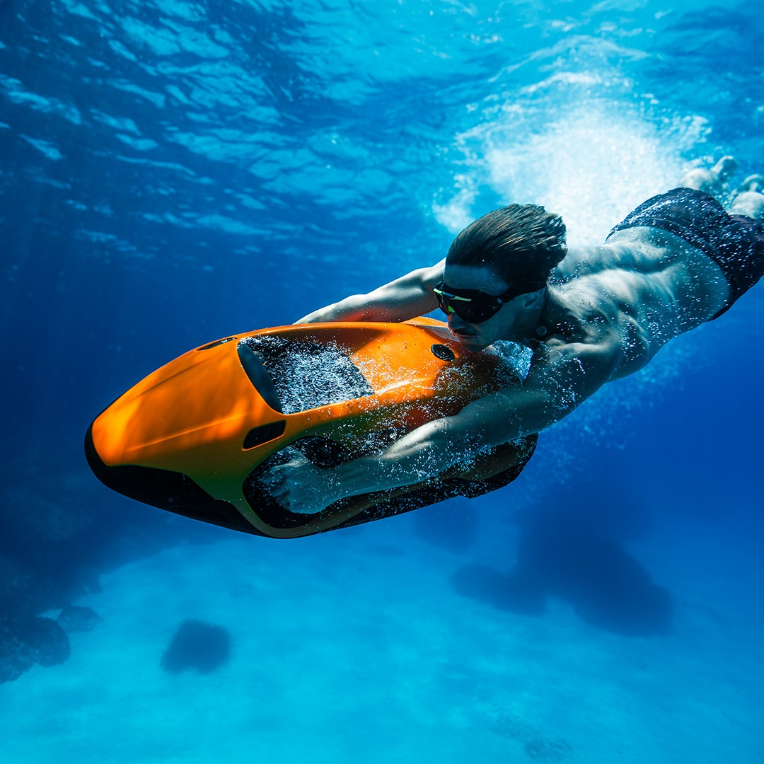 Seabob F9S Lio Orange scooter sous-marin 4