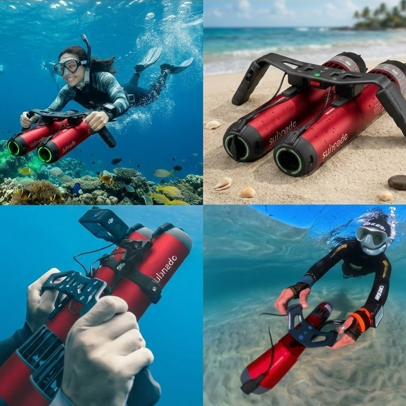 Subnado Standard Twin scooter sous-marin rouge 3