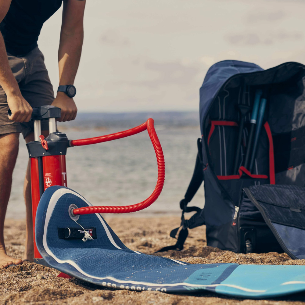 red paddle Ride 10.8 pacchetto da sup gonfiabile teal 9