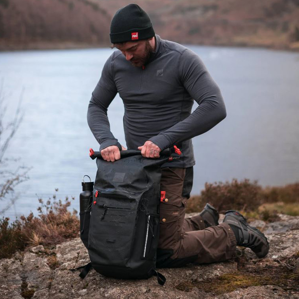 red paddle waterproof adventure backpack 30L nero 7