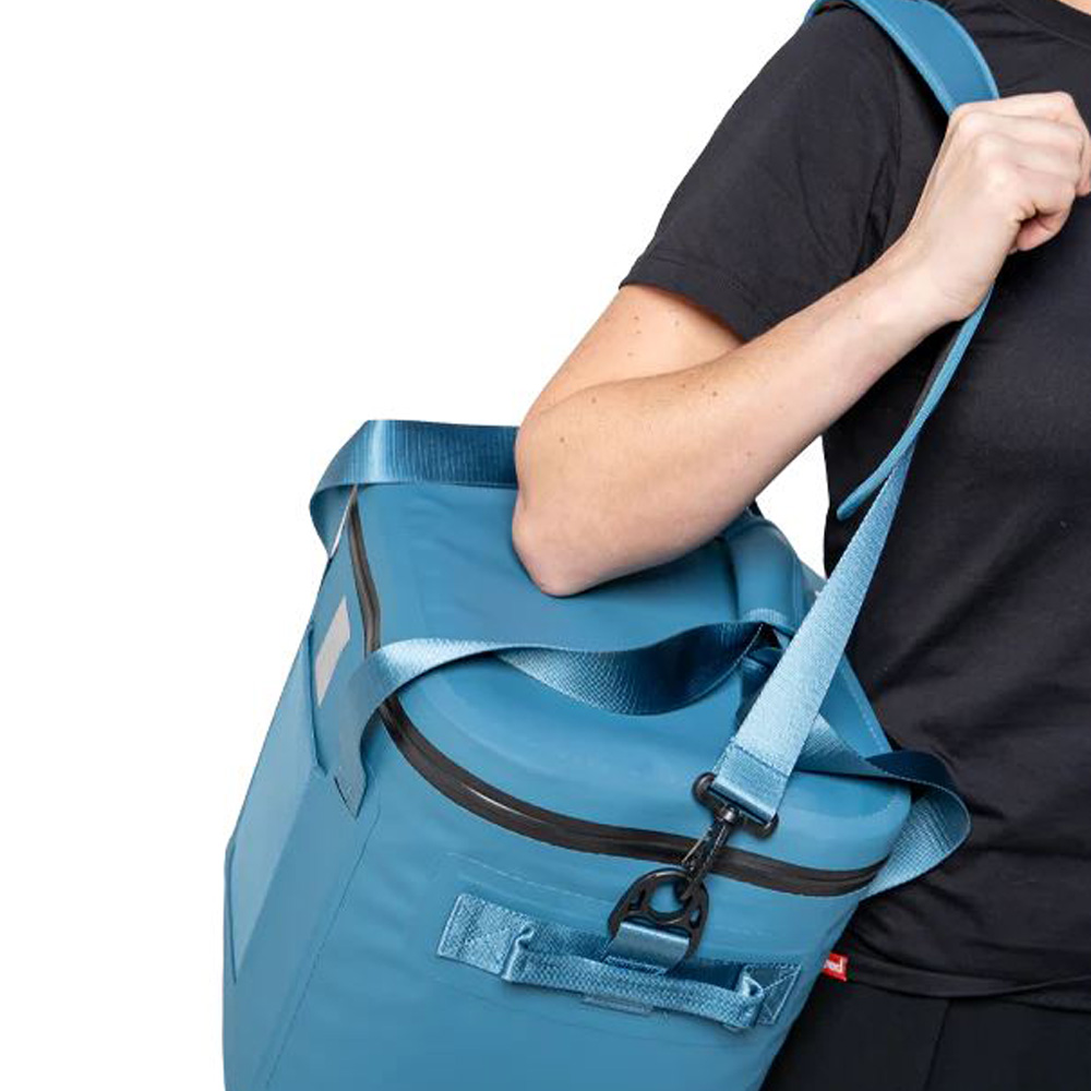 red paddle waterproof soft cooler bag 18L blu 8
