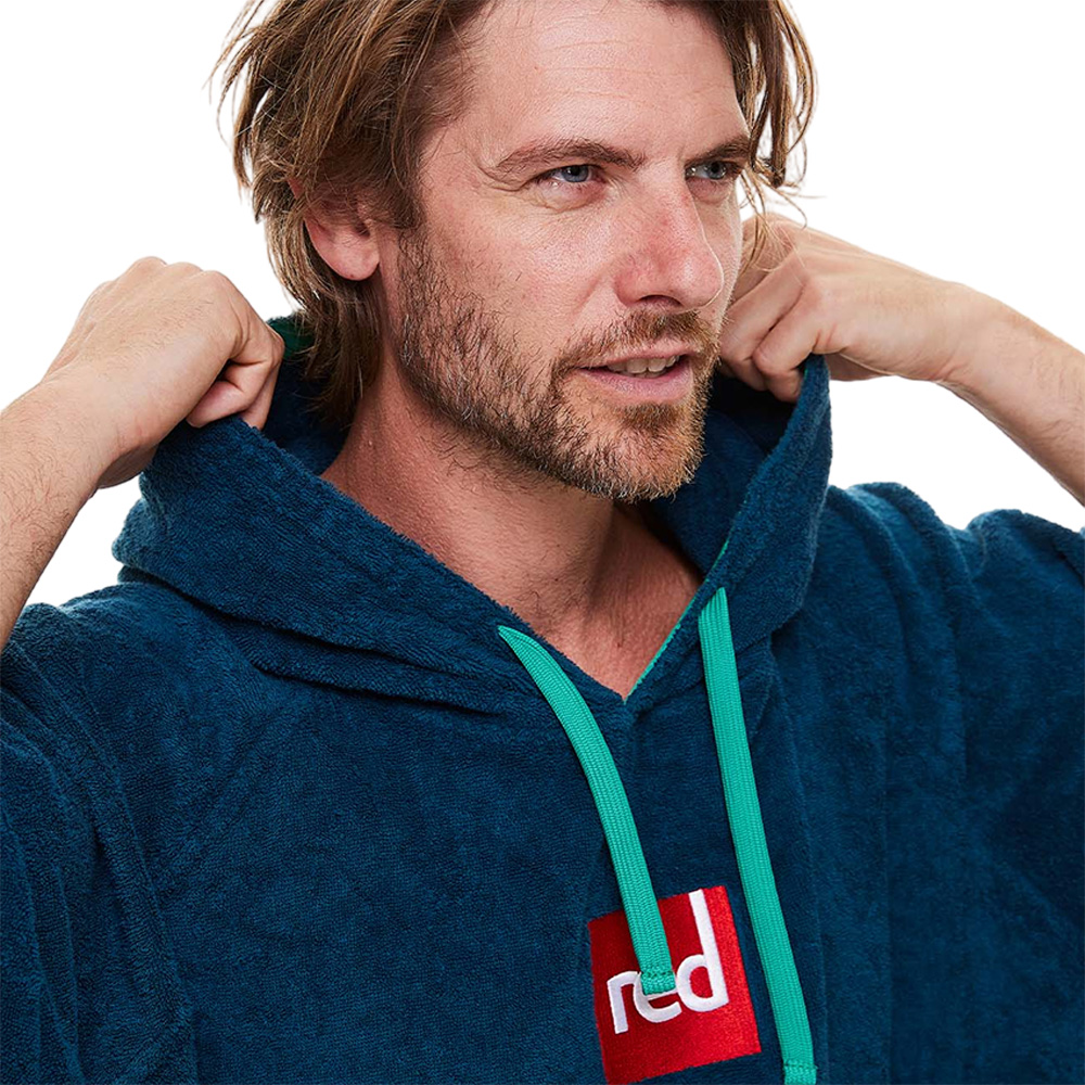 red paddle Lussuoso poncho da cambio navy 3