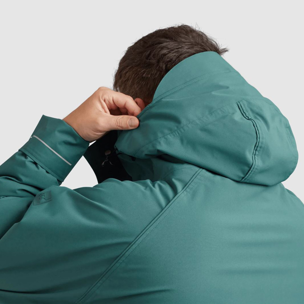 red paddle Pro Change robe teal 5