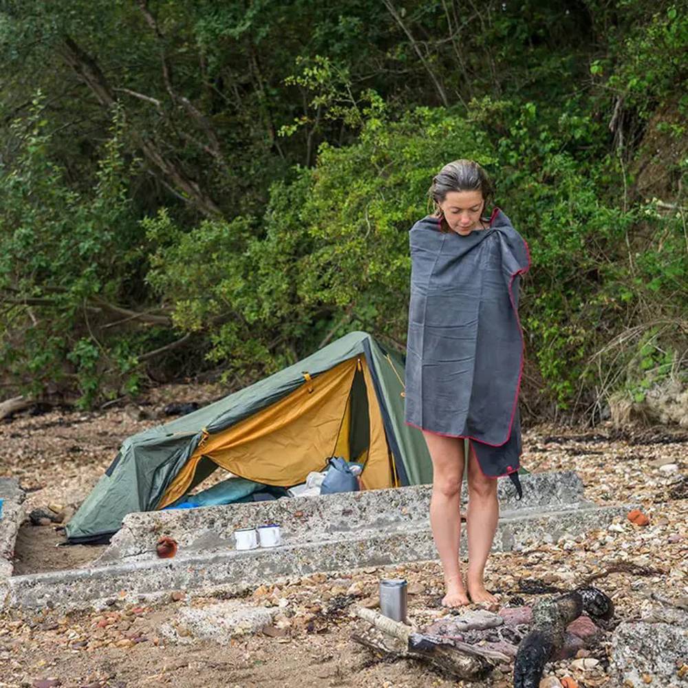 red paddle asciugamano in microfibra grigio 9