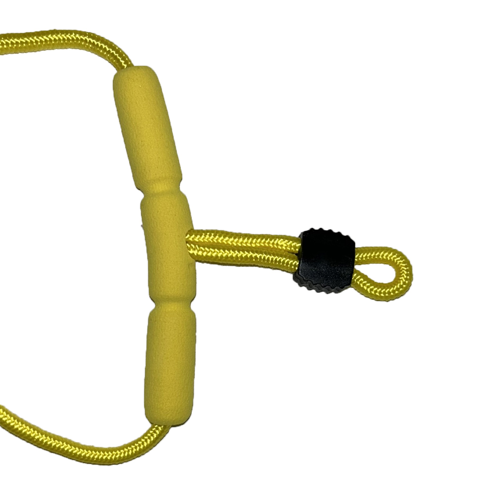 cordoncino giallo galleggiante per occhiali da sole