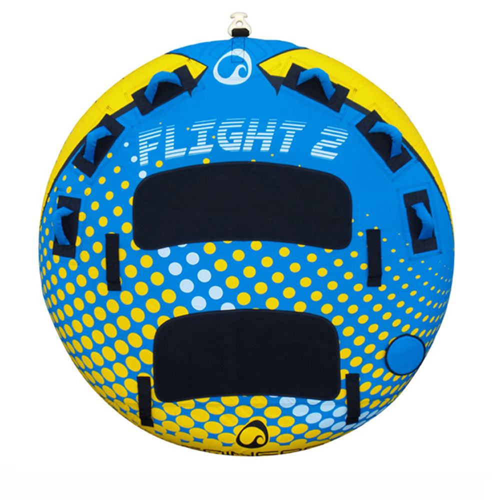 Flight 2 persone funtube giallo blu