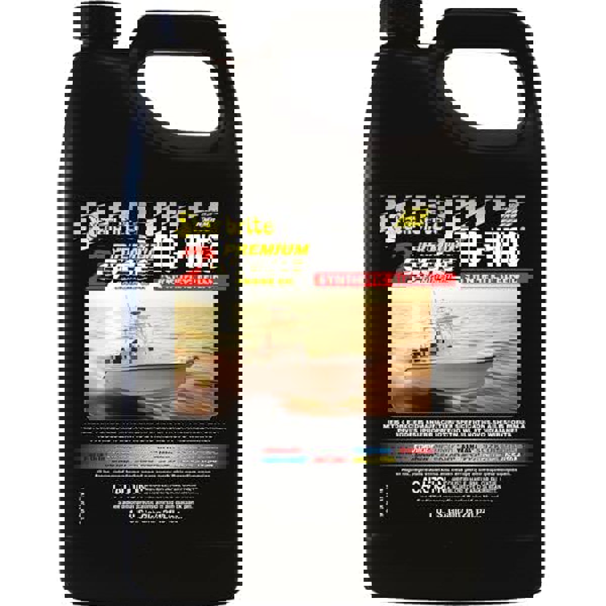 Starbrite olio motore premium a 2 tempi tc w3 da 3800 ml 3