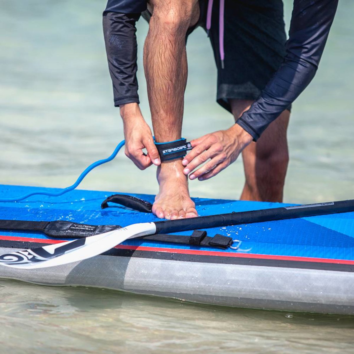 Starboard sup gonfiabile 14.0 touring m deluxe single chamber pacchetto 5