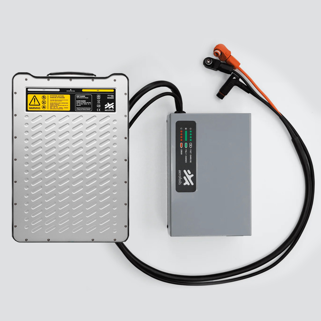 Aerofoils batteria light con standard charger foto 1