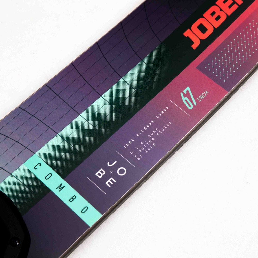 Jobe Allegre Combo sci nautici rosi 67 pollici 8