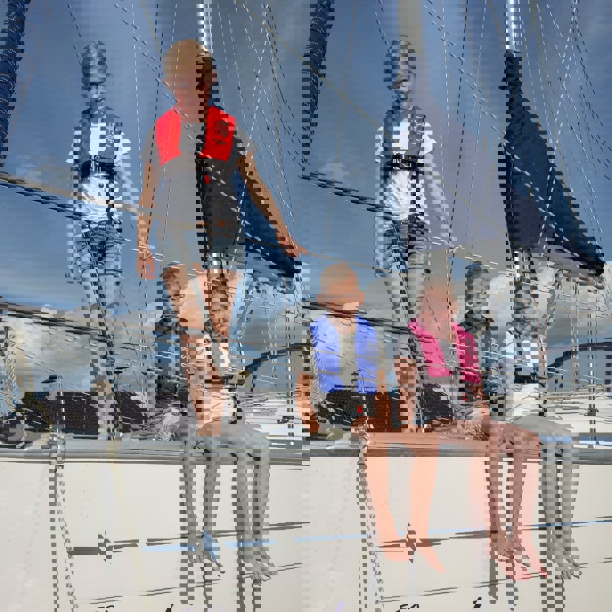 Besto giubbotto di salvataggio automatico per junior 100n 15-40kg 11