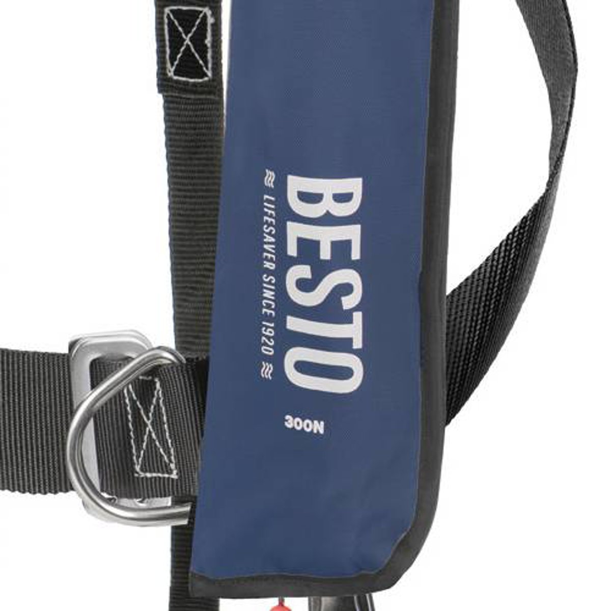 Besto giubbotto di salvataggio automatico blu scuro 300N 5
