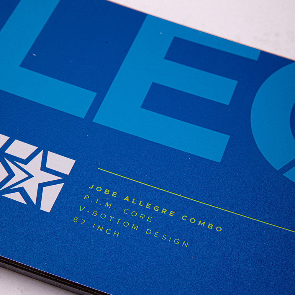 Allegre pacchetto di sci nautico blu 67 pollici