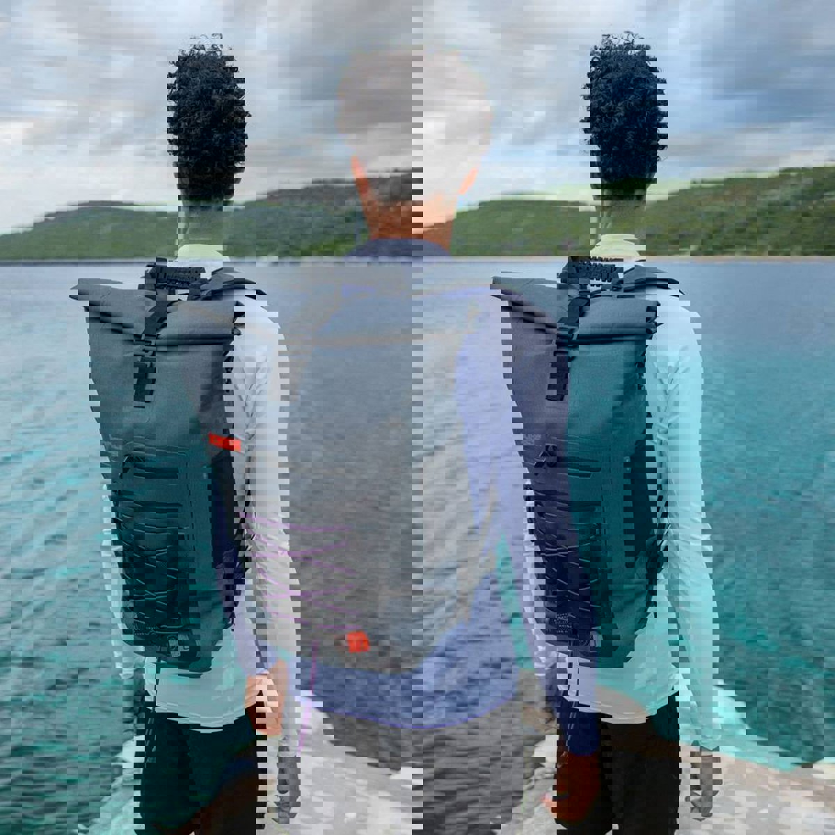 Jobe zaino impermeabile grigio 15