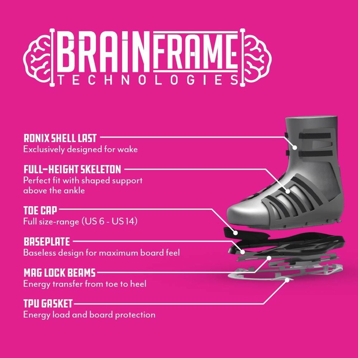 Ronix Supreme BOA attacchi da wakeboard 10