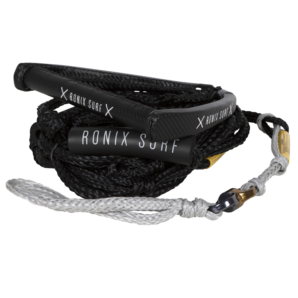 Ronix Fune sintetica per wakesurf nera Spinner 3