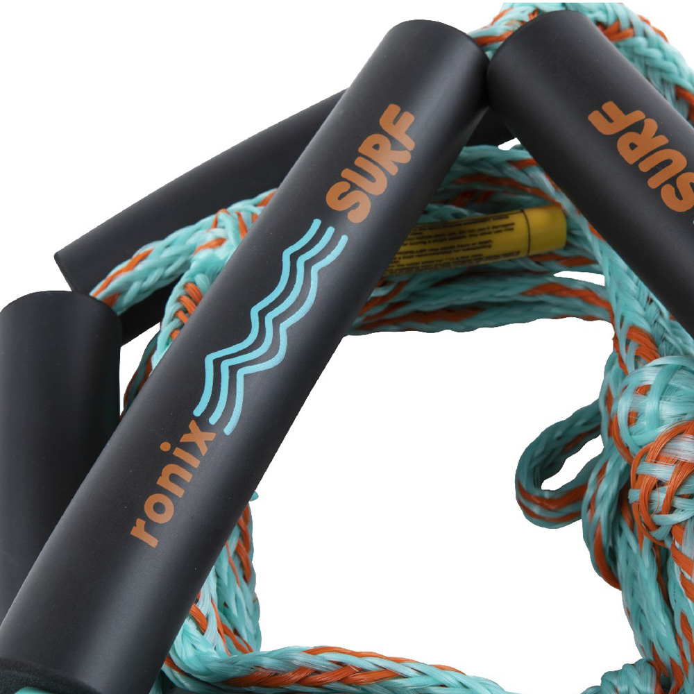 Ronix Corda da surf per bambini con maniglia da 8" e linea da wakesurf da 25 piedi per 3