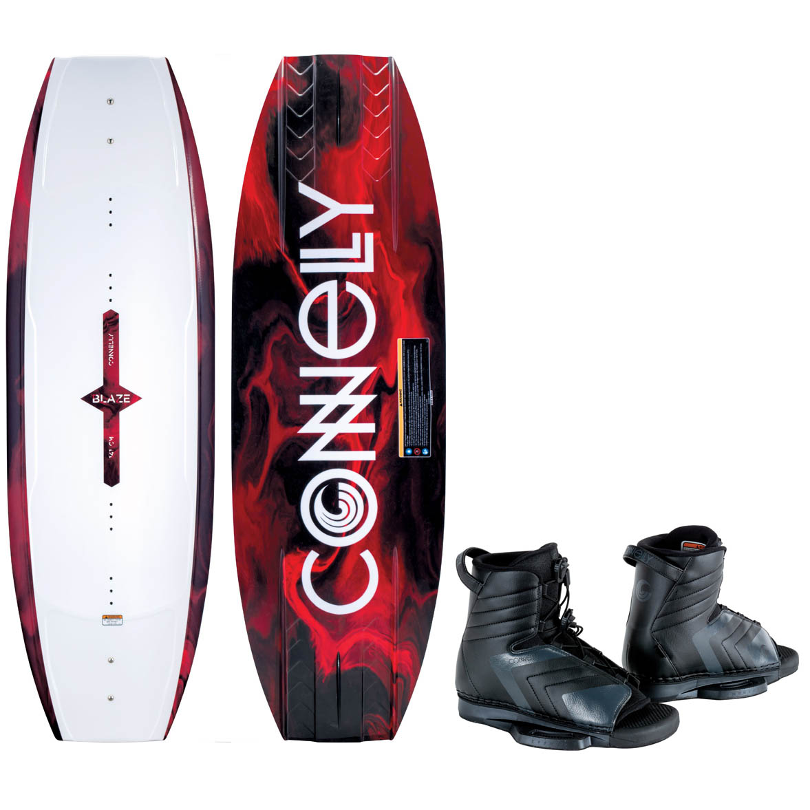 Connelly Set wakeboard Blaze 141 cm con attacchi Optima foto 1