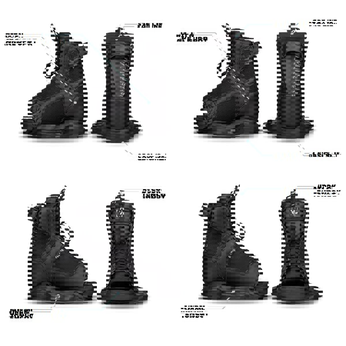 Ronix Divide Kids attacchi da wakeboard per bambini 6