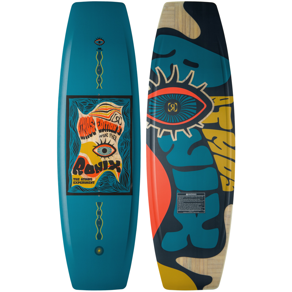 Ronix Atmos 148 cm cm pacchetto da wakeboard con attacchi Atmos 2