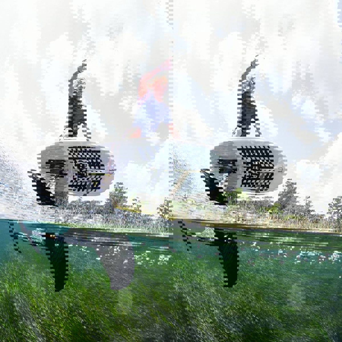 Ronix Set wakefoil Flyweight Pro MOD 84 di Ronix 4'2 con velo mast 39 avanzato 19