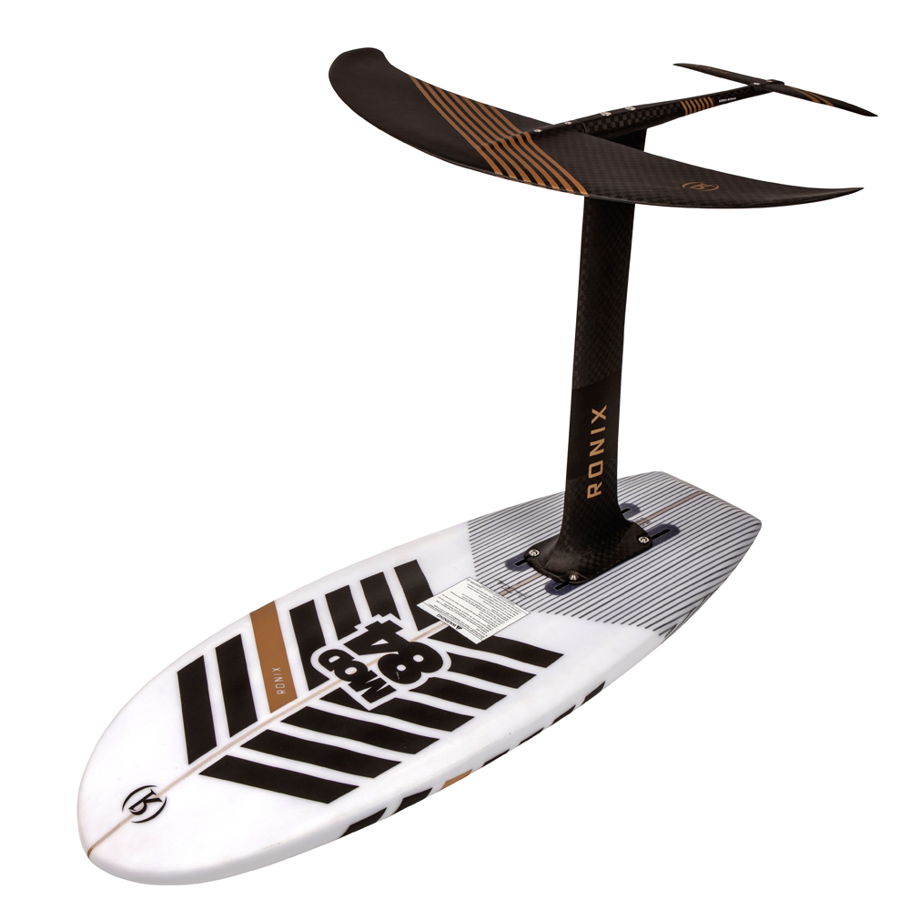 Set wakefoil Flyweight Pro MOD 84 di Ronix 4'2 con velo mast 39 avanzato