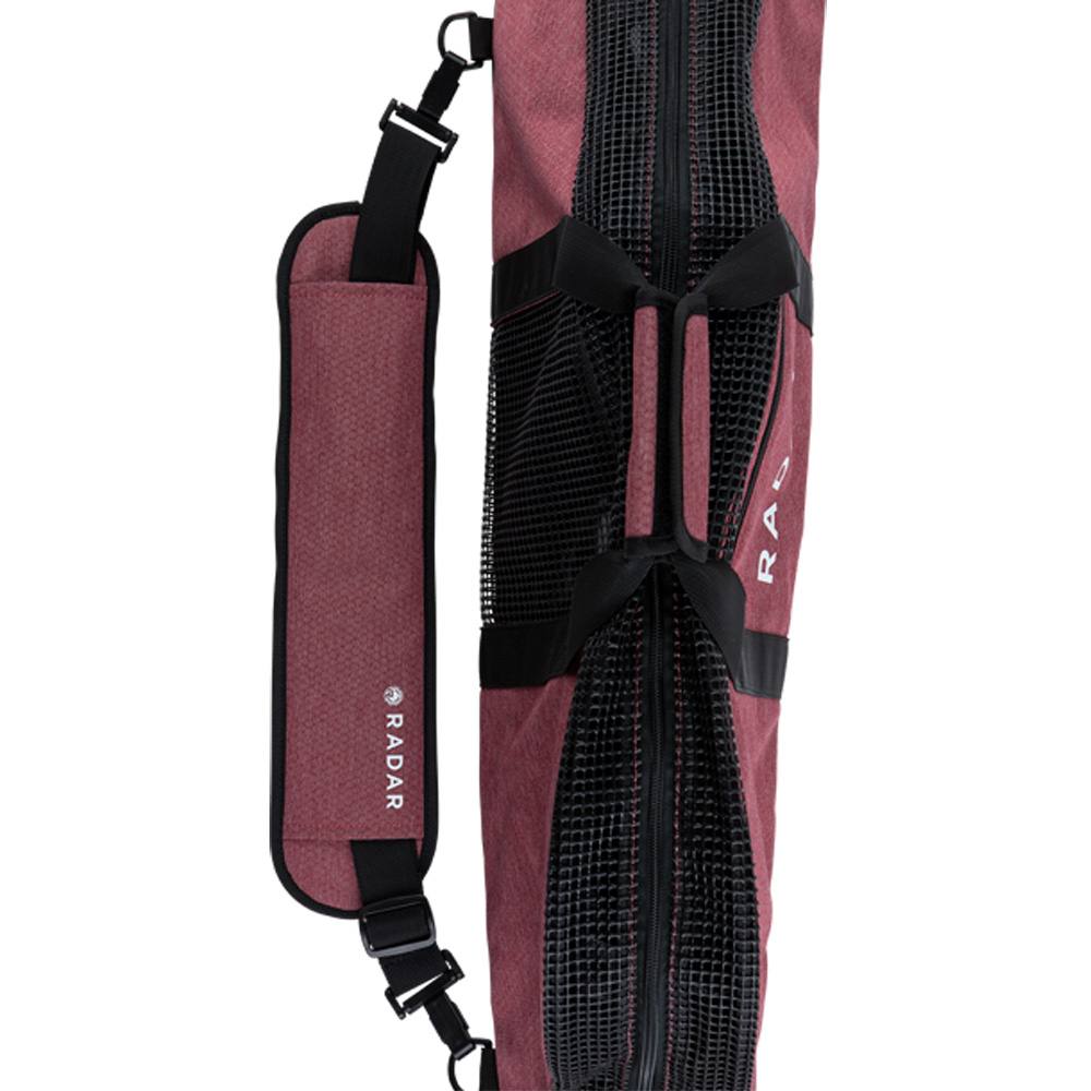 Radar borsa da sci slalom imbottita 63-67 pollici rosa 4