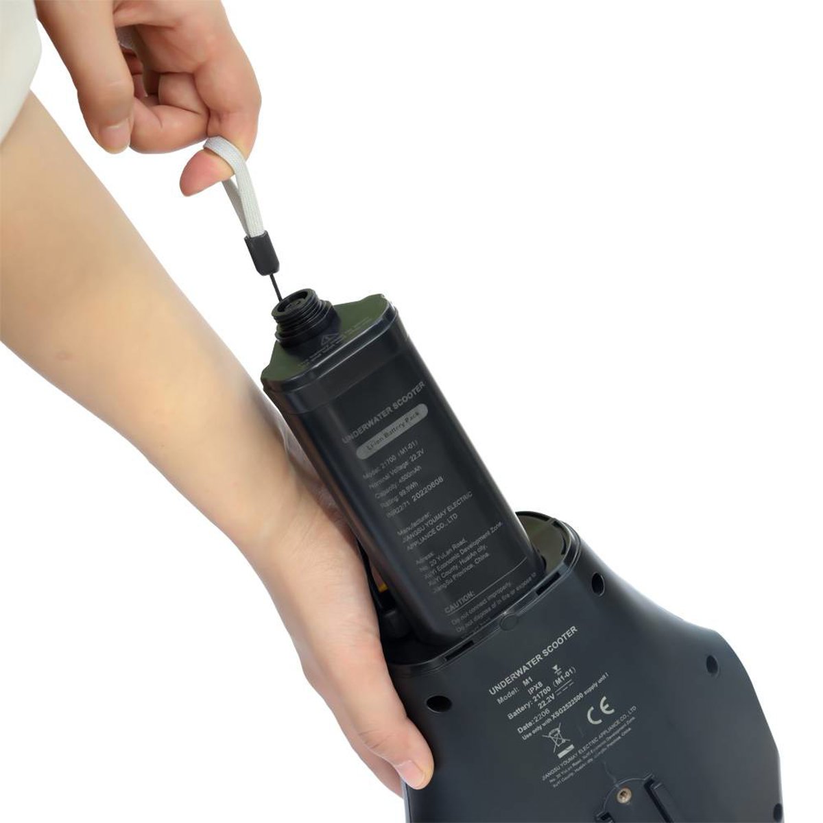 Spinera batteria di riserva per il Powerfin subacqueo e lo scooter 4