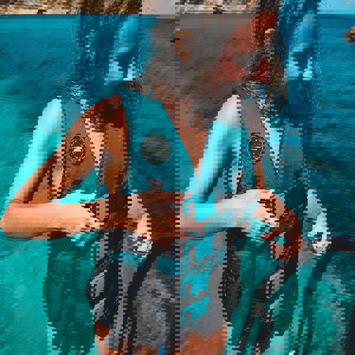 Jobe 4 Buckle giubbotto di salvataggio 50N teal 8