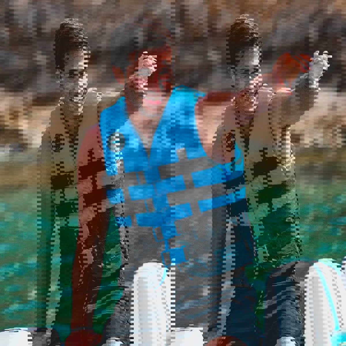 Jobe 4 Buckle giubbotto di salvataggio 50N blu 7