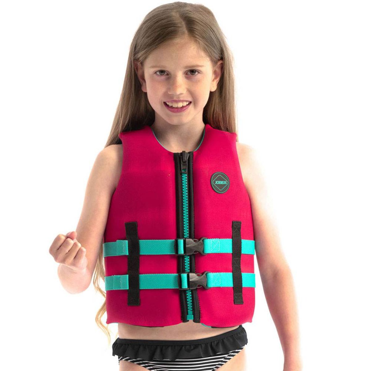 Neoprene giubbotto salvagente da bambini 50N Hot Pink