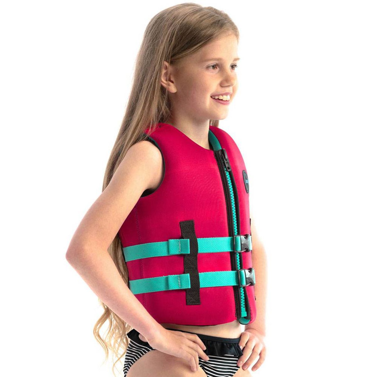 Jobe Neoprene giubbotto salvagente da bambini 50N Hot Pink 3