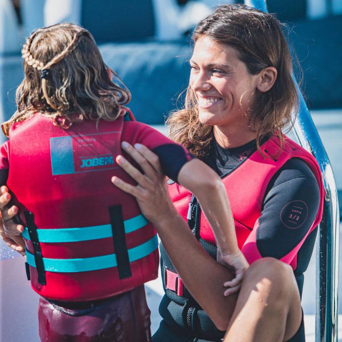 Jobe Neoprene giubbotto salvagente da bambini 50N Hot Pink 5