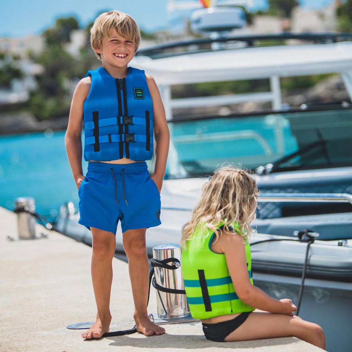 Jobe Neoprene giubbotto salvagente da bambini 50N blu 4