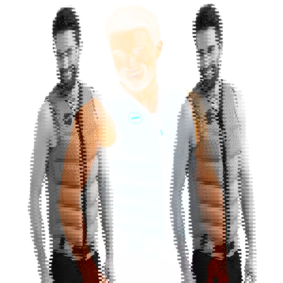 Fragment giubbotto di salvataggio 50N da uomo grigio