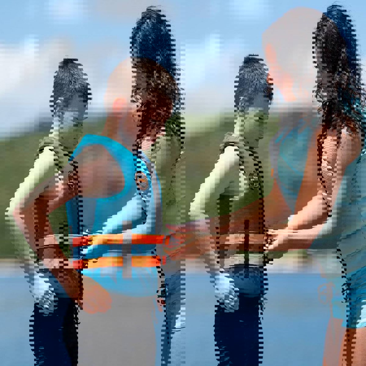 Jobe Neoprene giubbotto salvagente per bambini teal 13