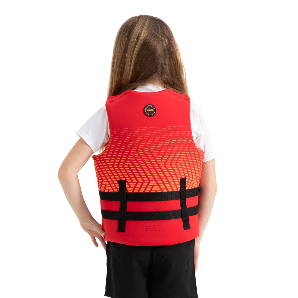 Neoprene giubbotto salvagente per bambini rosso