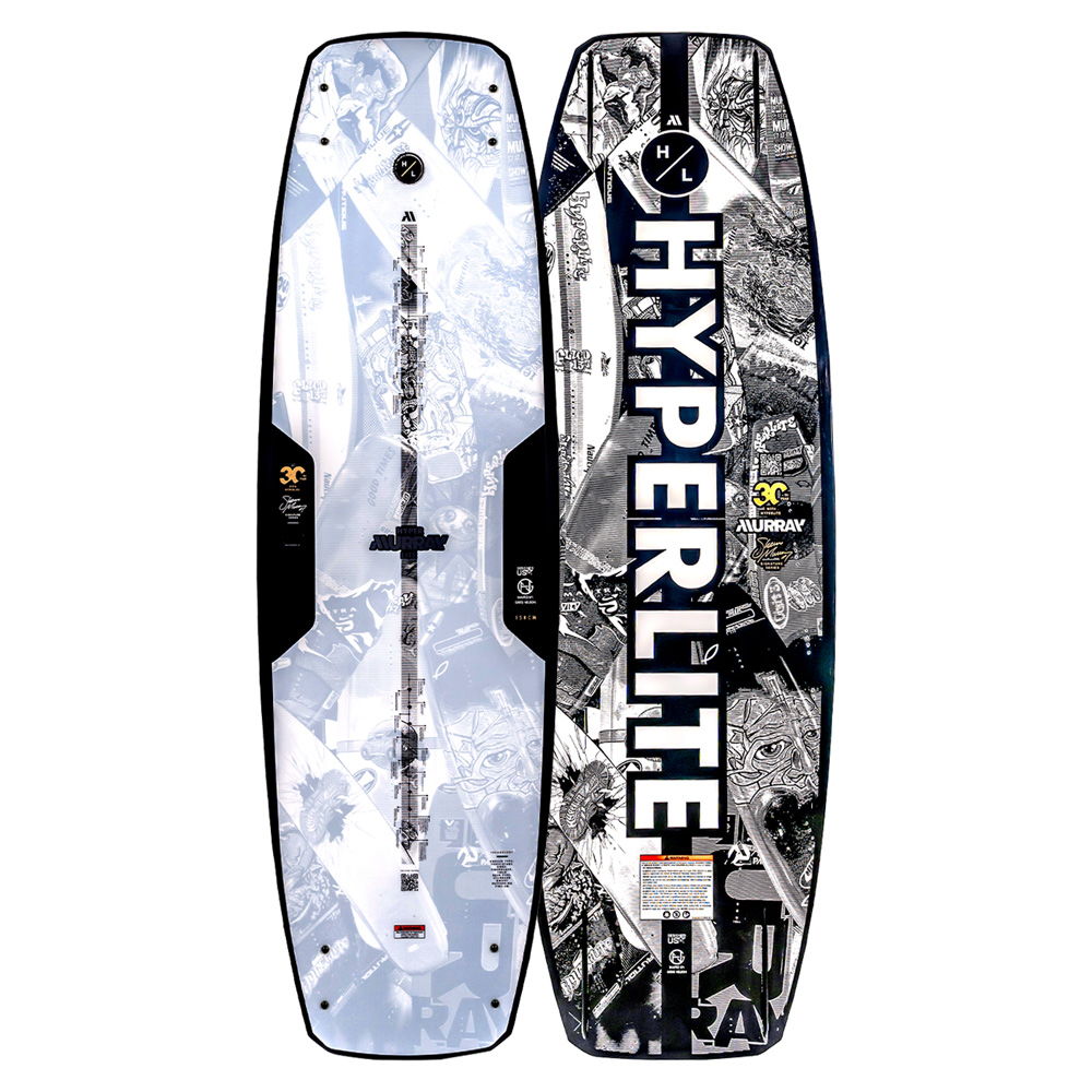 Hyperlite Murray wakeboard 139 cm con attacchi Team Formula 2